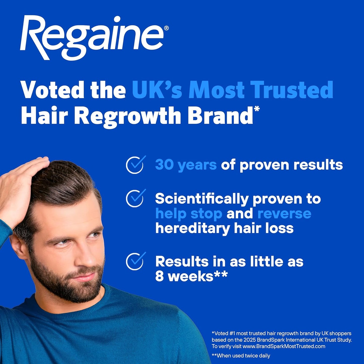 Men Extra Strength Foam - Scientifically Proven To Help Stop Hereditary Hair Loss - Minoxidil Foam for Hair Regrowth