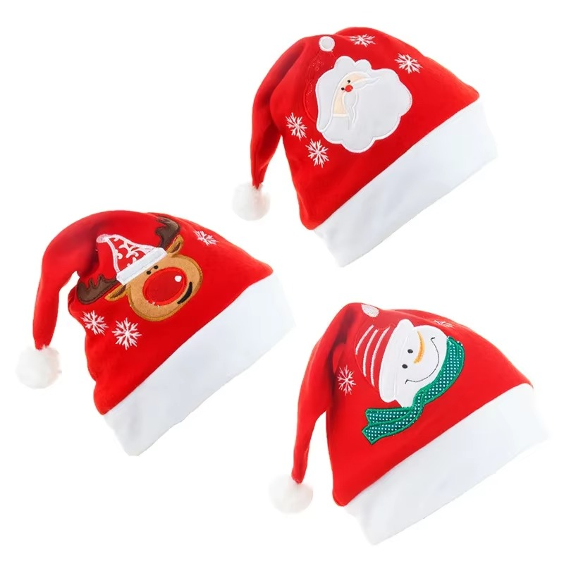 Christmas Hat Children Baby Santa Hat Xmas Holiday Hat For Christmas Festivel