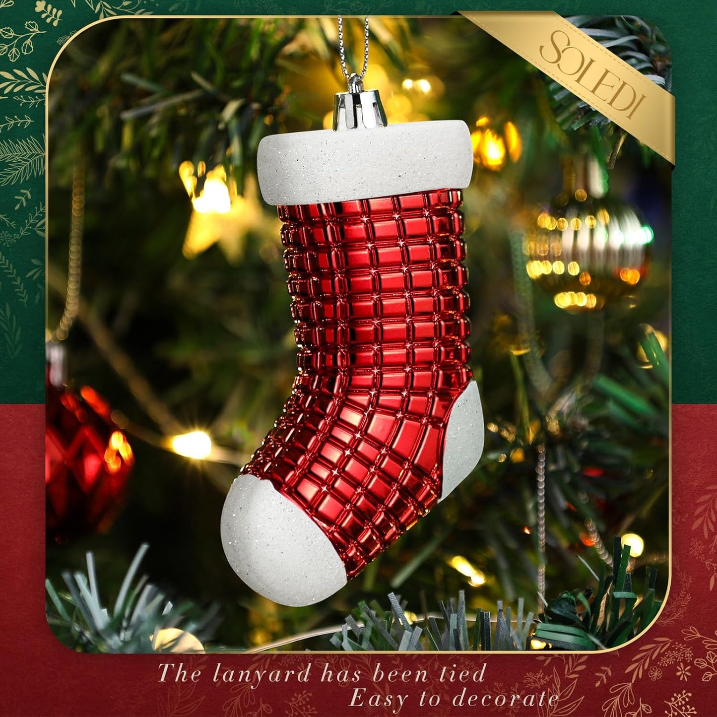 128 Pieces Christmas Tree Decorations, Christmas Baubles Ornaments Reusable Shatterproof Balls for Xmas Hanging Pendants Festival Party Decor