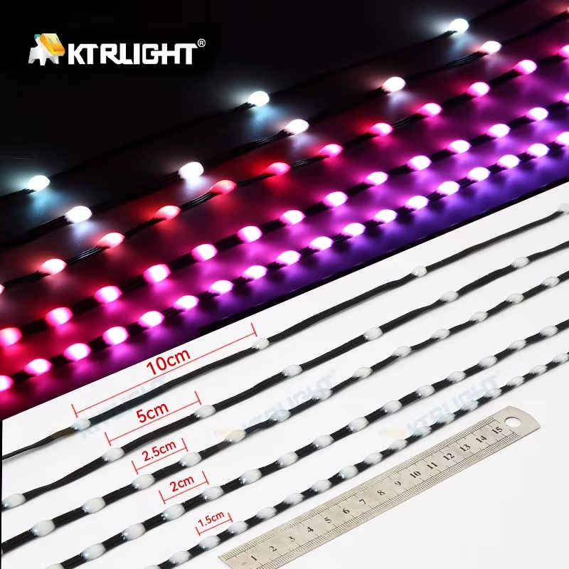 2811 5V RGB LED curtain Strip IP68 Waterproof Programmable Addressable Cuttable for Arduino Raspberry Pi led christmas lights