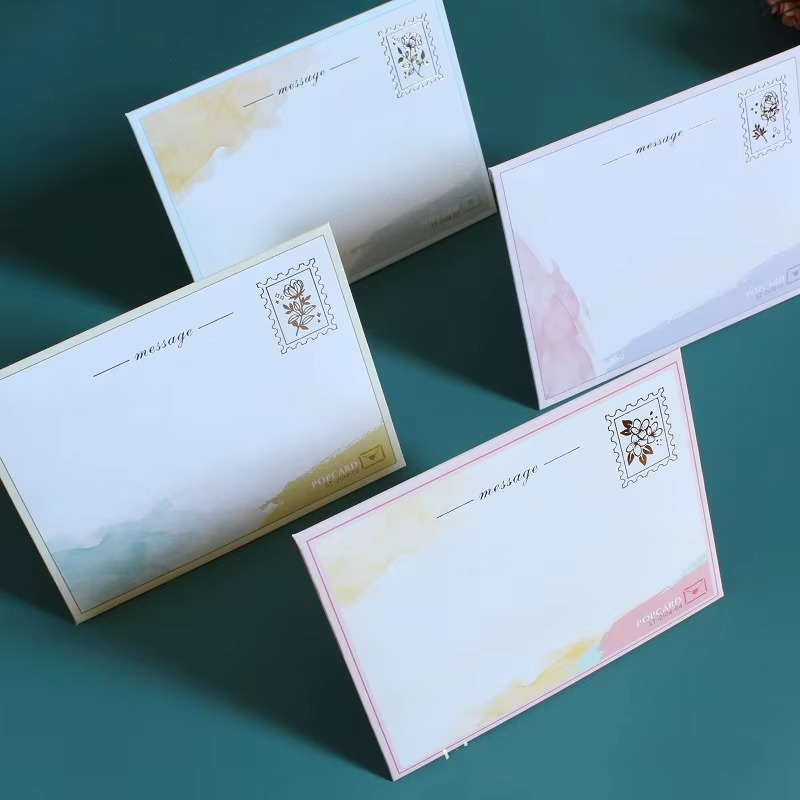 Christmas Card 3D Pop-up Greeting Cards Set Postcard Party Wedding