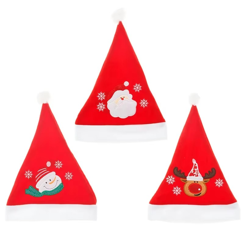 Christmas Hat Children Baby Santa Hat Xmas Holiday Hat For Christmas Festivel