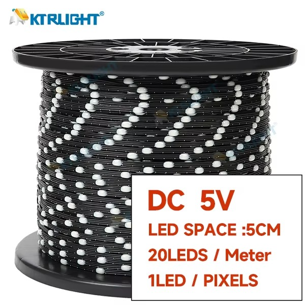 2811 5V RGB LED curtain Strip IP68 Waterproof Programmable Addressable Cuttable for Arduino Raspberry Pi led christmas lights