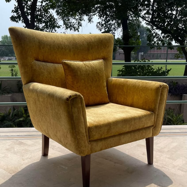 BestBuyy Modern Armchair – Stylish Fabric Chair for Living Room