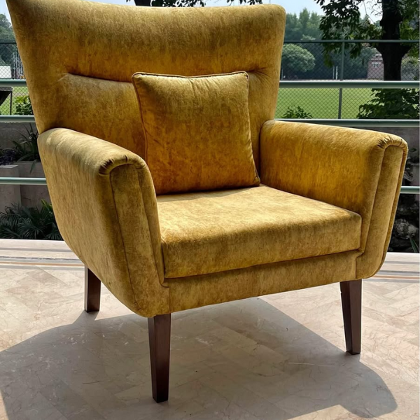 BestBuyy Modern Armchair – Stylish Fabric Chair for Living Room