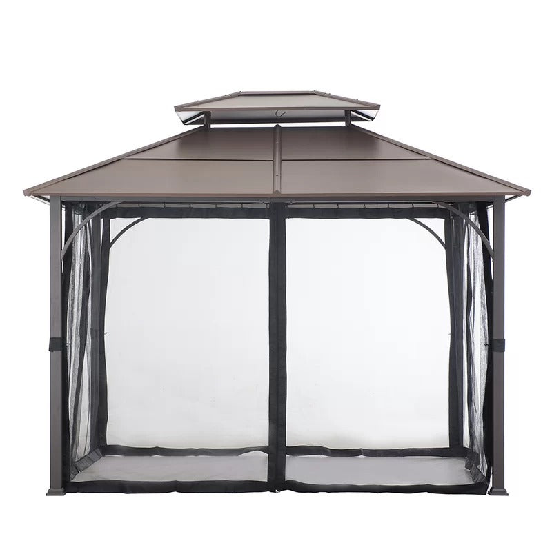 12 Ft. W x 10 Ft. D Steel Patio Gazebo