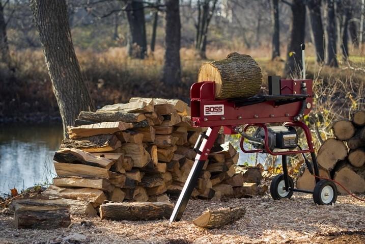 10 Ton Boss Industrial Dual Action Electric Log Splitter (ED10T20)