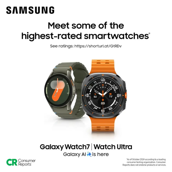 Samsung - Galaxy Watch7 Aluminum Smartwatch 40mm BT - Cream - Image 6