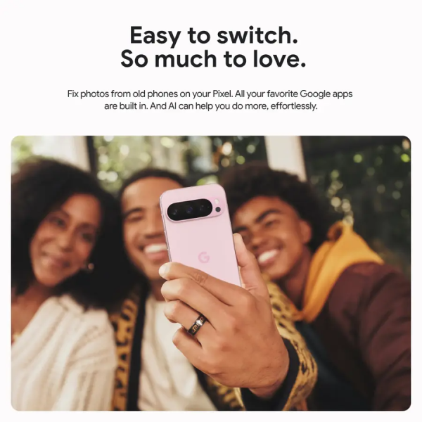 Google - Pixel 9 Pro 256GB (Unlocked) - Obsidian - Image 2